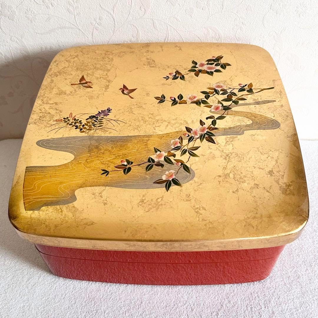 鹿野漆器 お重箱 鹿野漆器 お重箱 鹿野漆器 お重箱